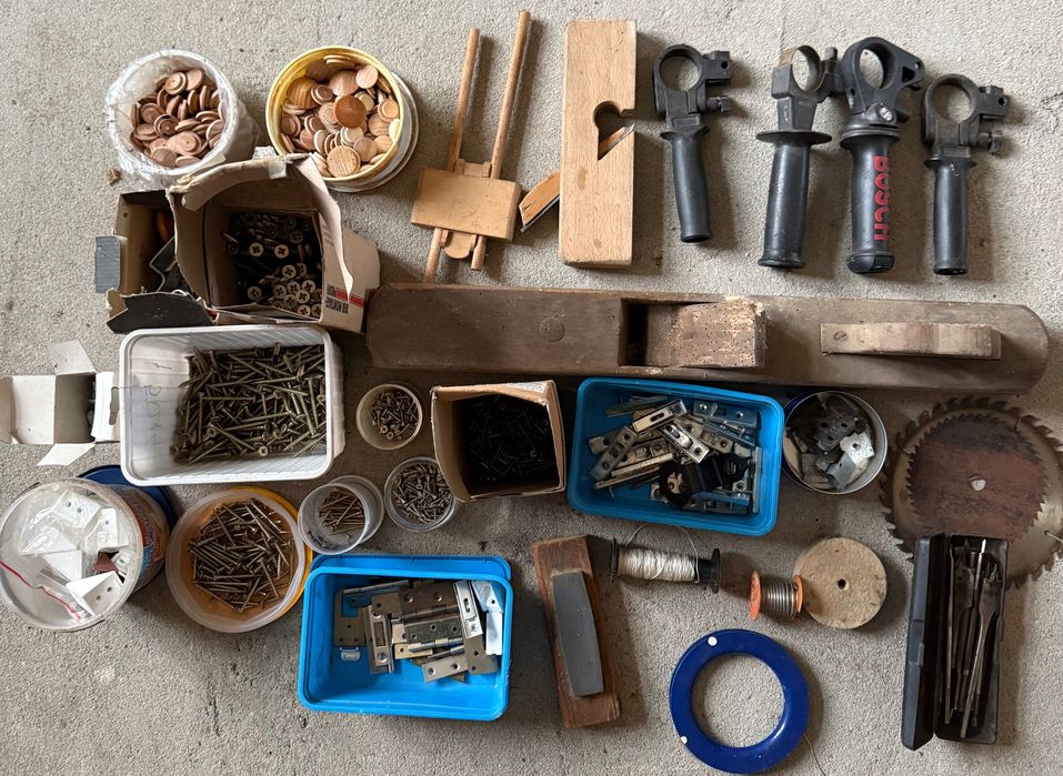 Warsztat stolarski likwidacja narzędzia