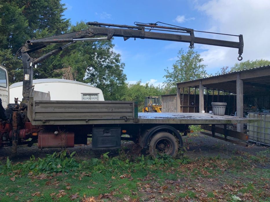 Евакуатор платформа зїздна гідравлічна. + hiab .