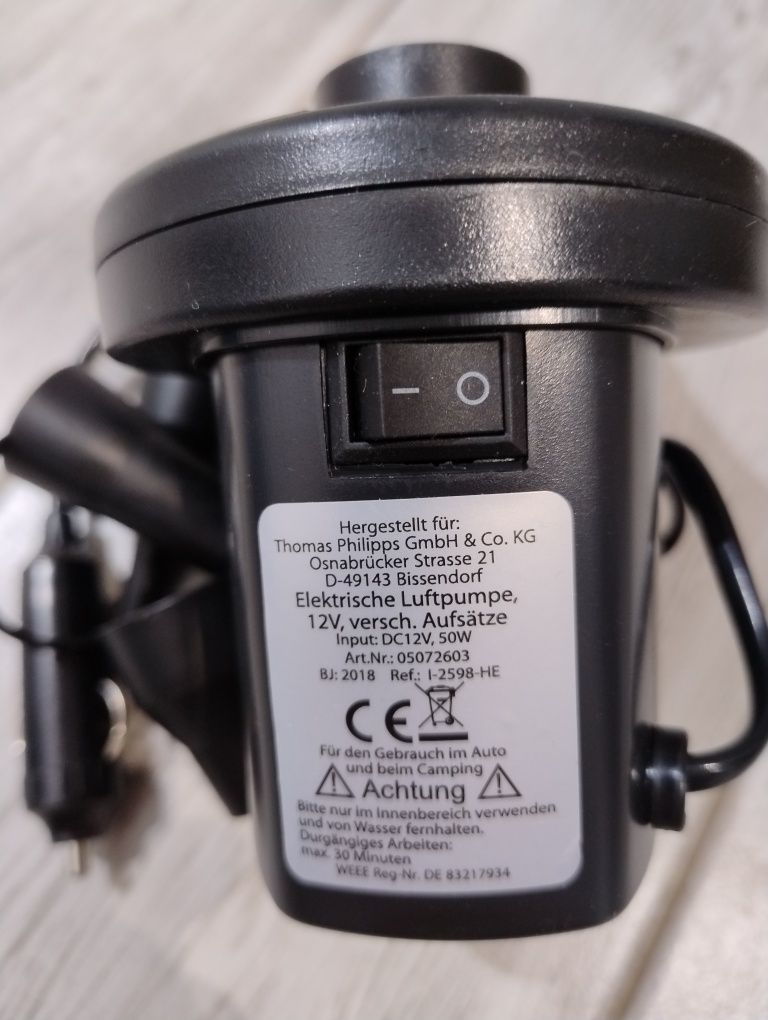 Pompka elektryczna 12 Volt nowa