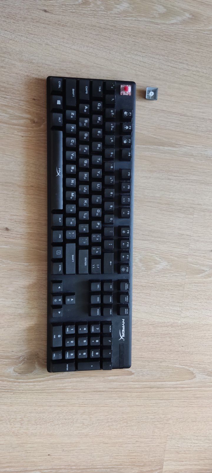Клавіатура HyperX alloy origins, б/у 1 рік