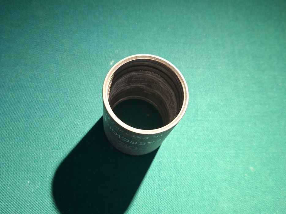 Antiga Caixa de granada de exercício Poliextra ODE militar - 1977