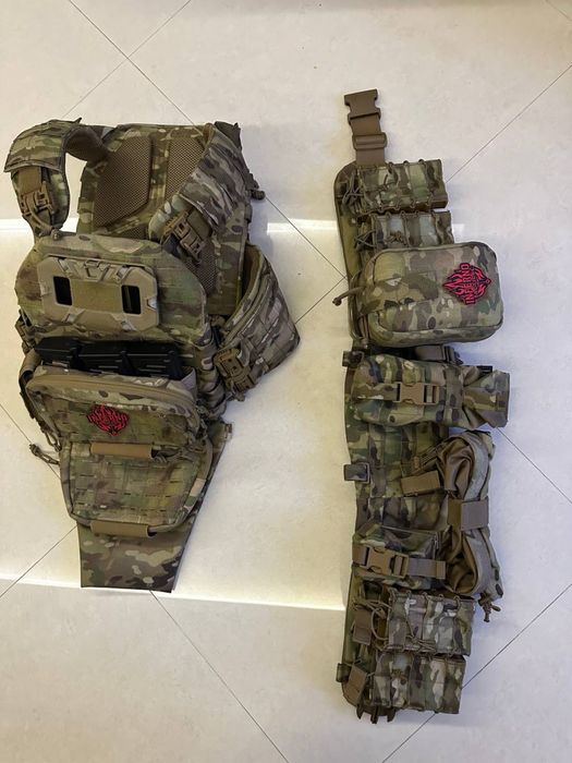 Плитоноска Blaze від Inferno Tactical | Cordura 1000D | Плити 25×30