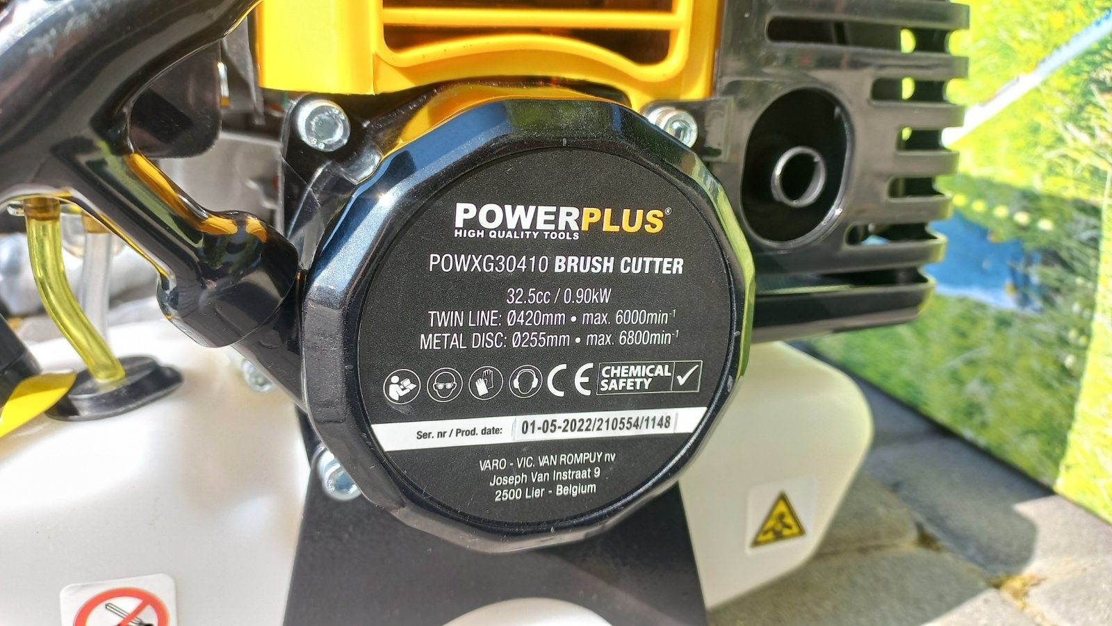 Бензиновий тример powerplus powxg30410