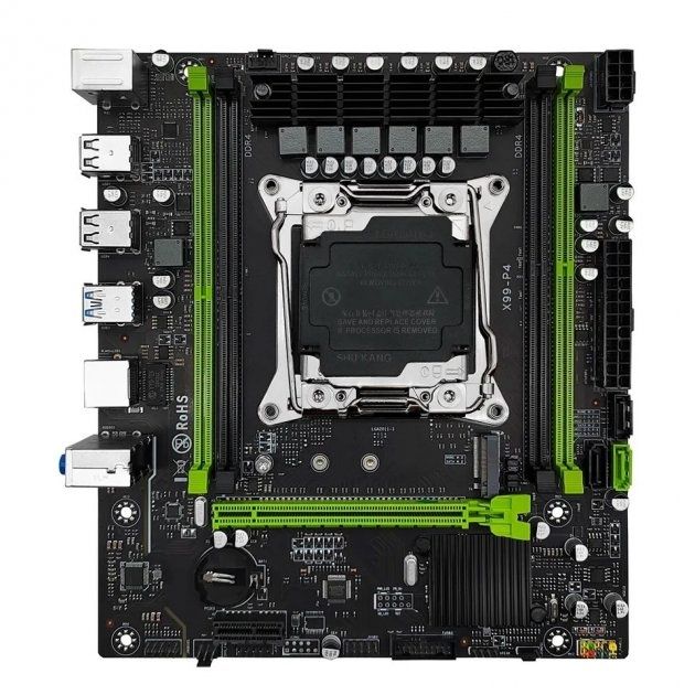 X99 P4 Новая Плата Xeon E5 2670 v3 16gb DDR4