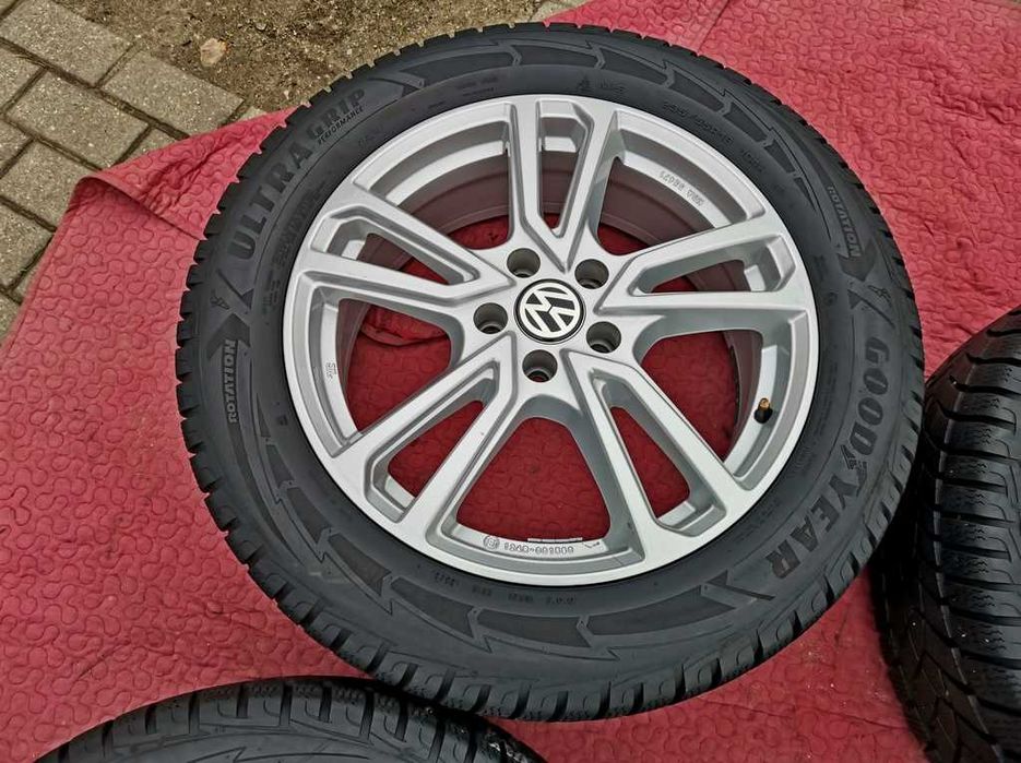 KOŁA zima 18' VW Tiguan SKODA Kodiaq ET45 - 5x112 - 235/55/18 Goodyear