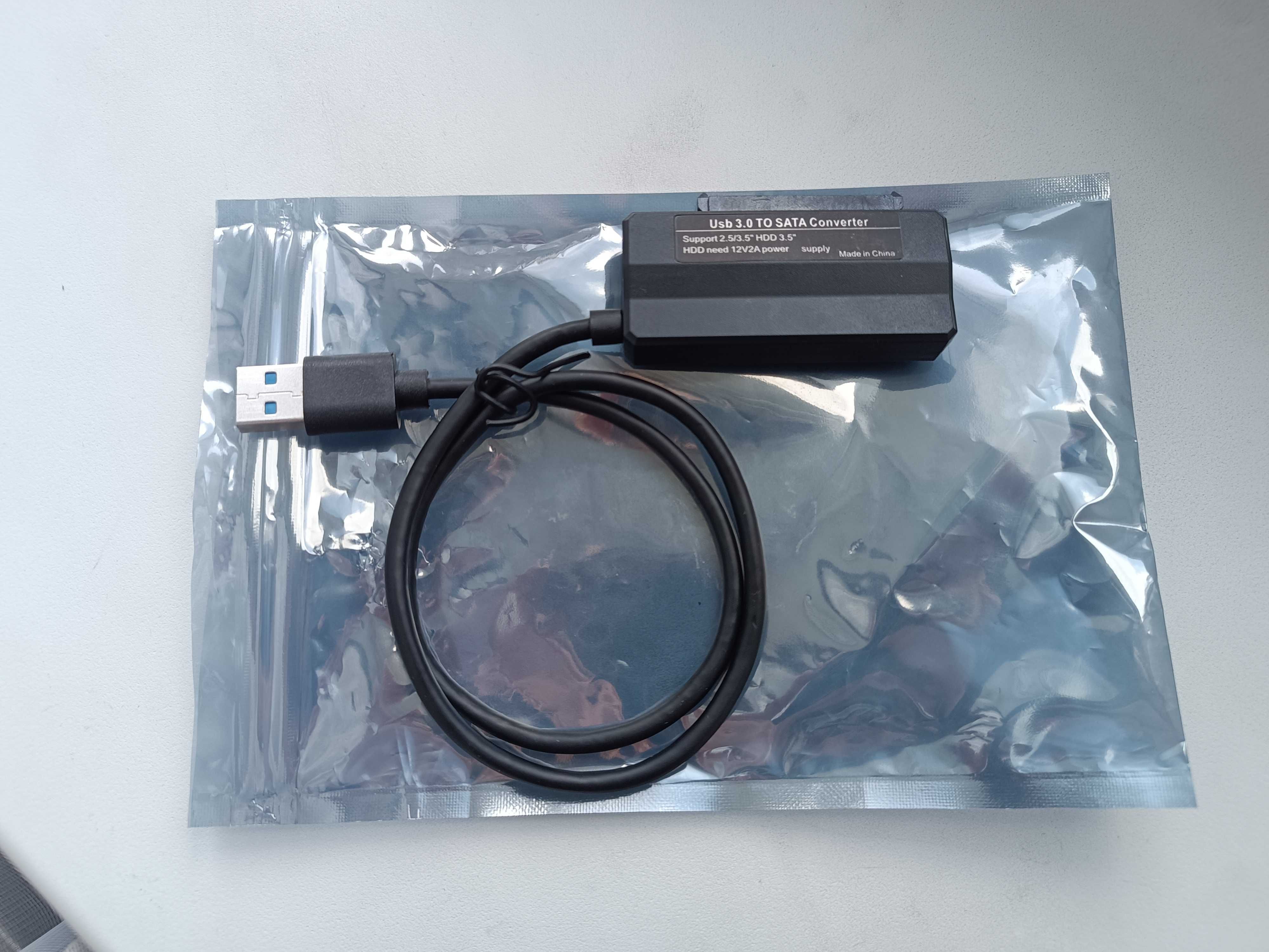 Адаптер переходник Usb 3.0 to Sata 2.5 3.5 converter