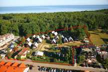 Poddąbie obok Ustka, Rowy- Domki, Apartamenty, do morza 250m, Faktura