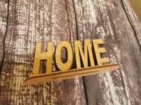Ozdoba do domu napis HOME