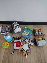 Zestaw zabawek dla dzieci, samochód zdalnie sterowany, tablet i inne