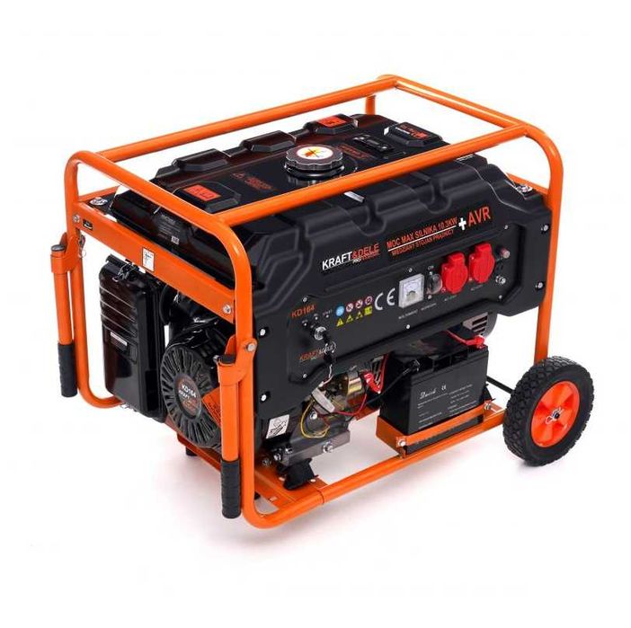 Agregat prądotwórczy jednofazowy 5,5KW  5500W AVR 12/230V KD164 Nowy