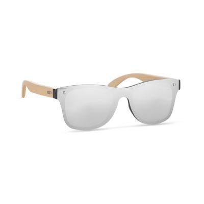 ZESTAW 3x bambusowe okulary przeciwsłoneczne lustrzanki NERDY ! PROMO!