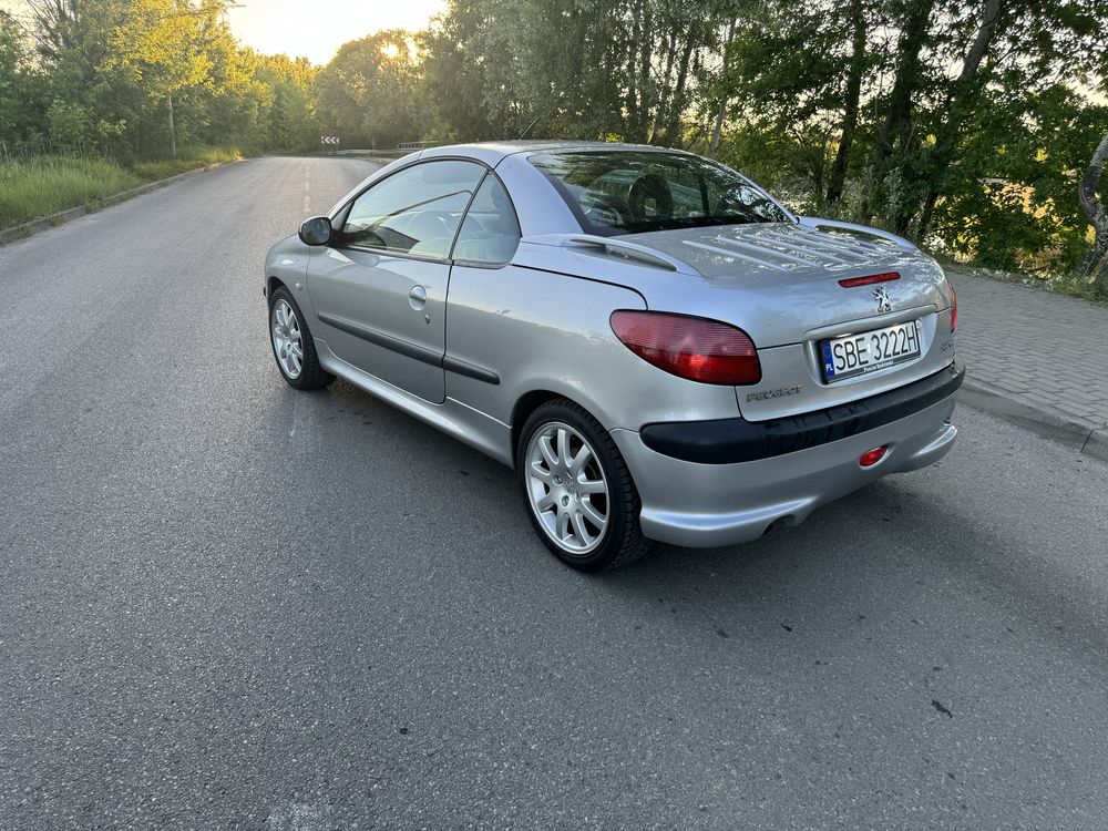 Peugeot 206cc 2,0 136km benzyna 2002r