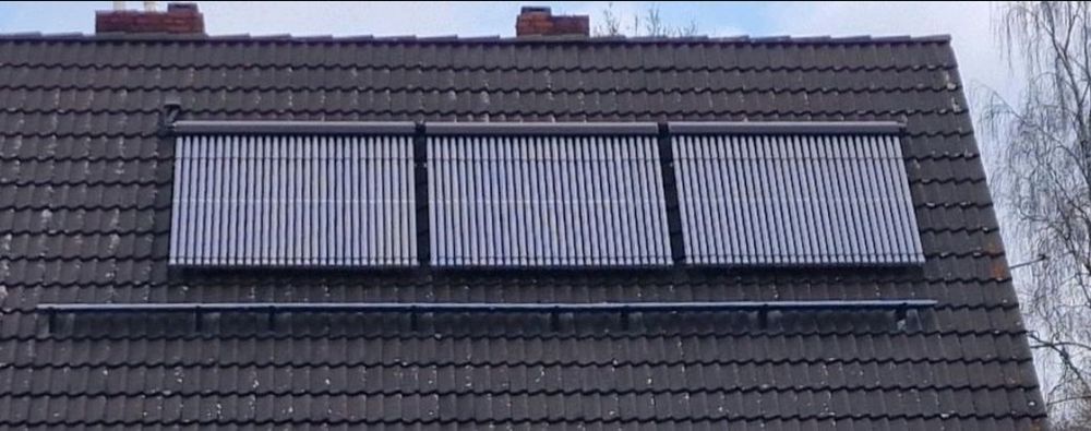 Zestaw kolektor słoneczny rurowy płaski