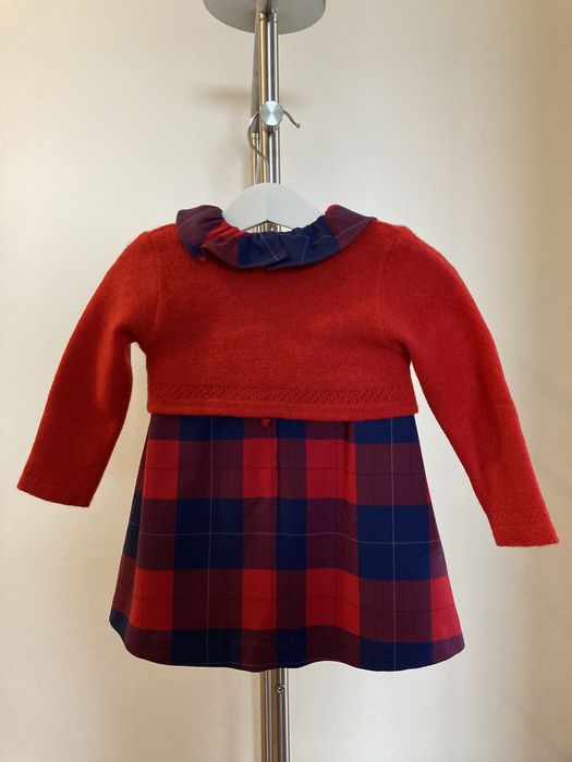 Vestido Knot, 12 meses, como novo.