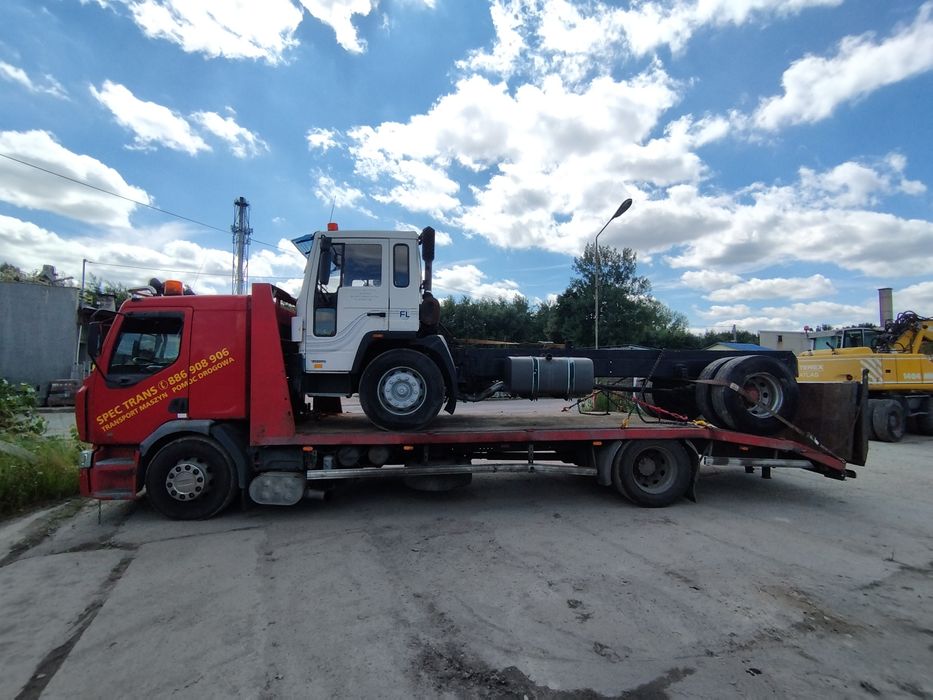 Holowanie Transport Busy Traktory Wózki widłowe laweta koparki ładowar