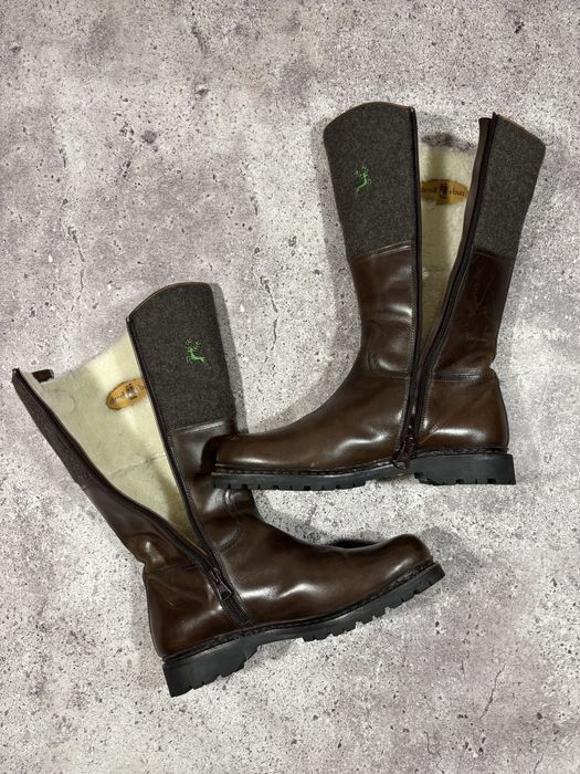 Ботинки Dirndl Bua шкіряні утеплені