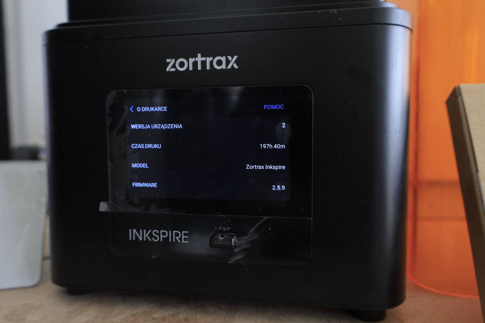 Drukarki Zortrax Inkspire