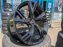 Audi_ диски R20_ PCD5*112 черный глянец