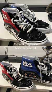 Vans cano alto novas