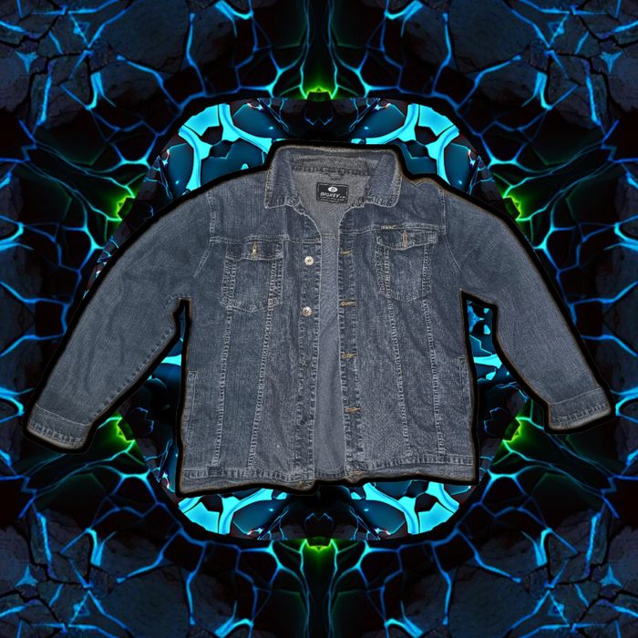 Kurtka jeansowa dżins Bigrey blue jeans vintage retro old school y2k