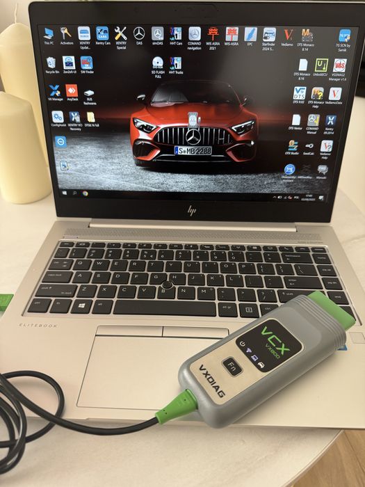 Xentry Monaco Vediamo Ista vxdiag c6 icom hp zestaw diagnostyczny