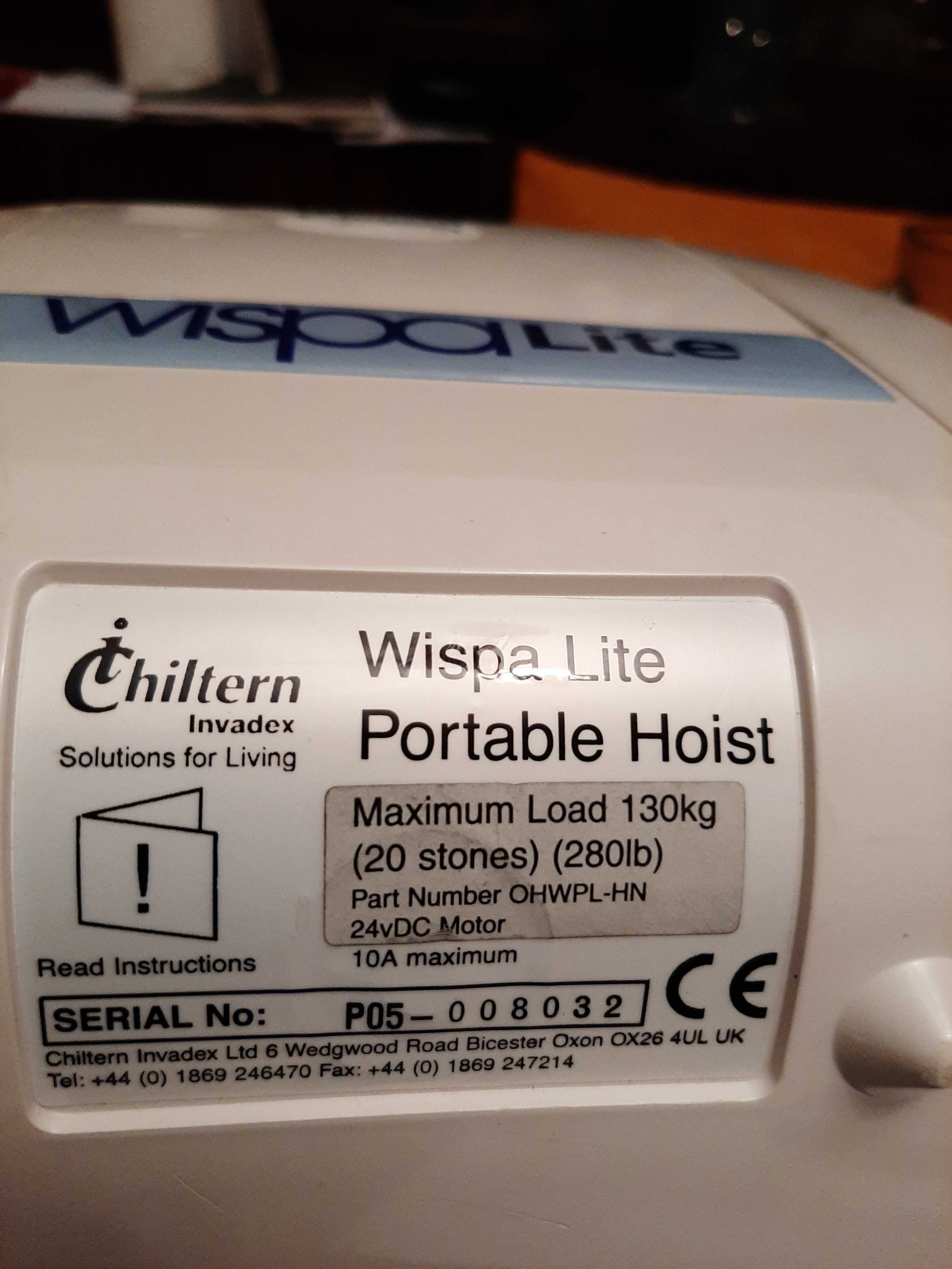 Podnośnik sufitowy przenośnyWISPA LITE