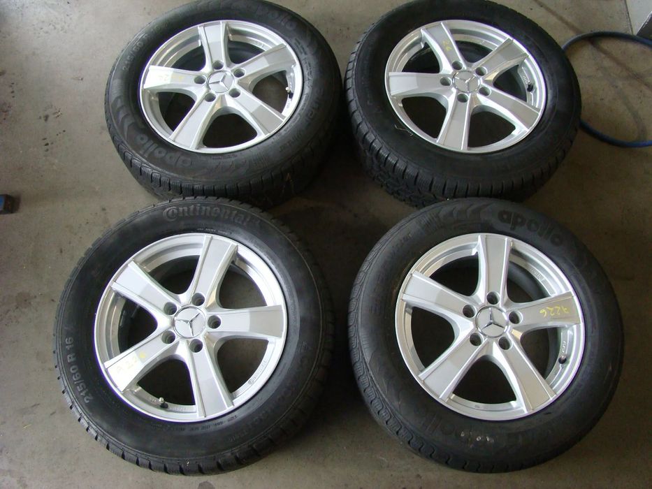 a226 5x112 Mercedes Vito Viano V-klasa W639 W447 6,5jx16 zima 215/60 R16 C