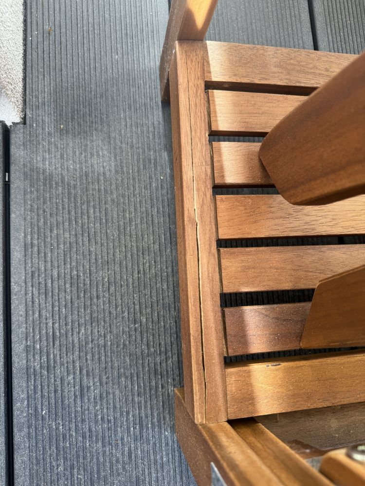 Szafka na balkon z funkacją stolika