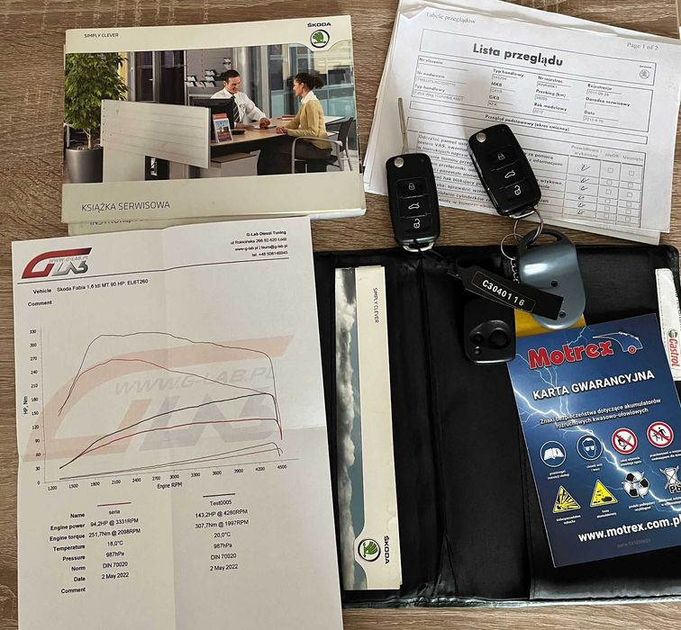 Skoda Fabia II 1.6 TDI • 140 KM • nowy rozrząd, 2 komplety alufelg