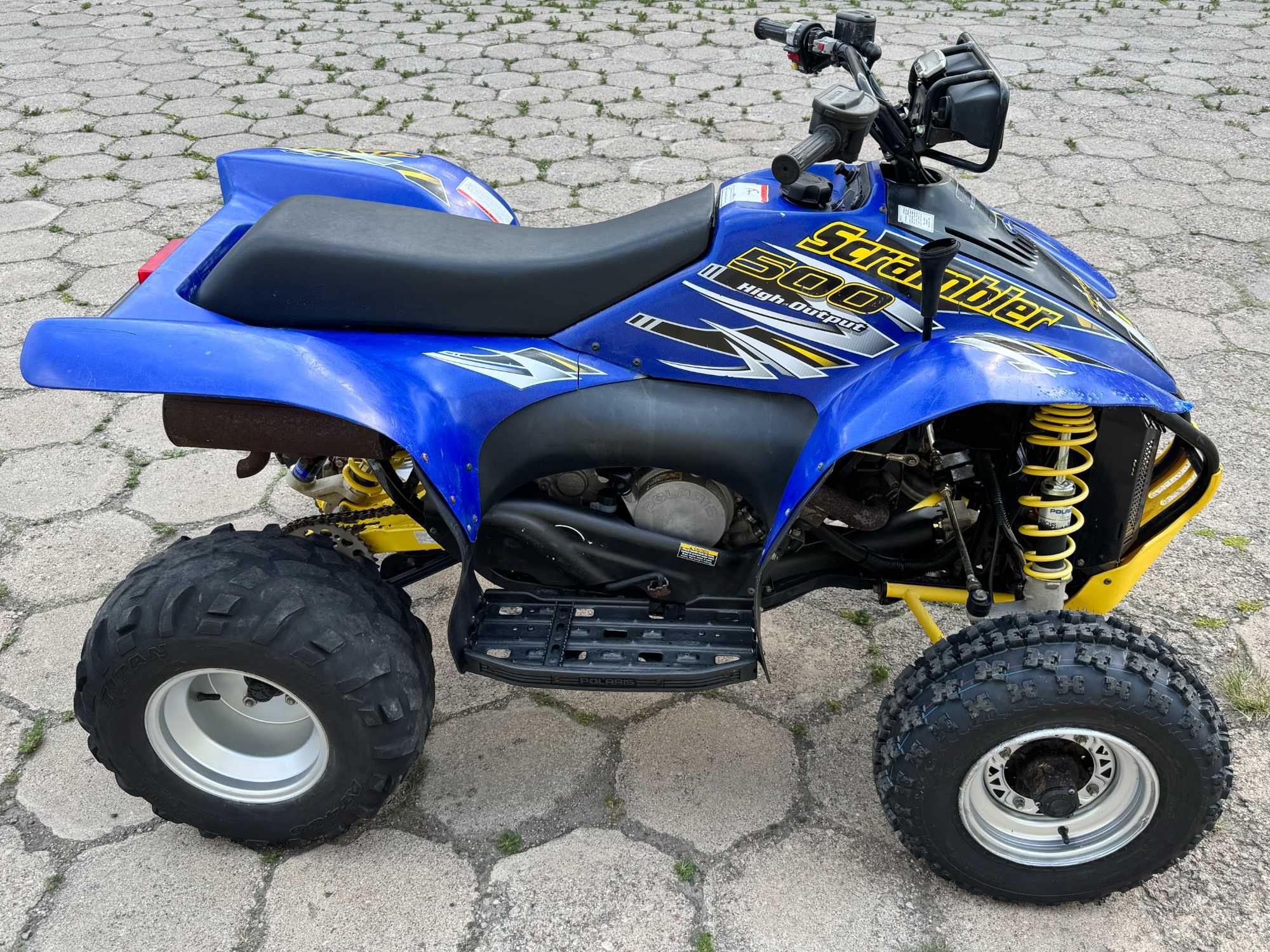 Polaris Scrambler 500, 4x4, zarejestrowany