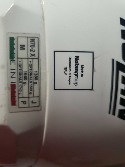 Capacete Nolan N70 X tamanho M