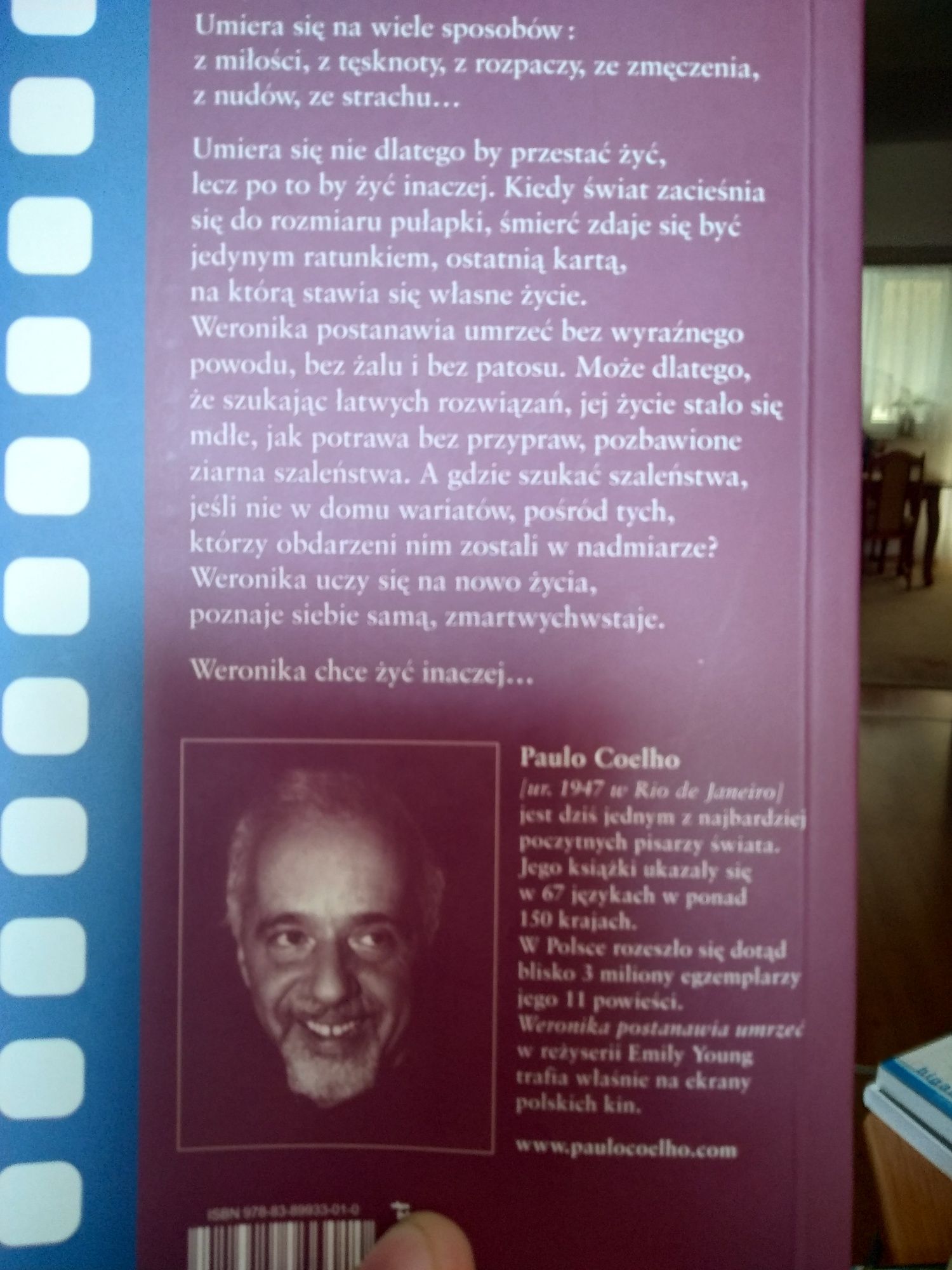 Książka Weronika postanawia umrzeć Paulo Coelho