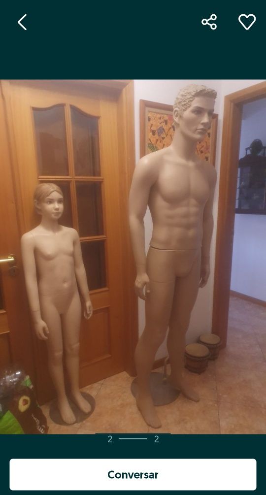 Manequim criança