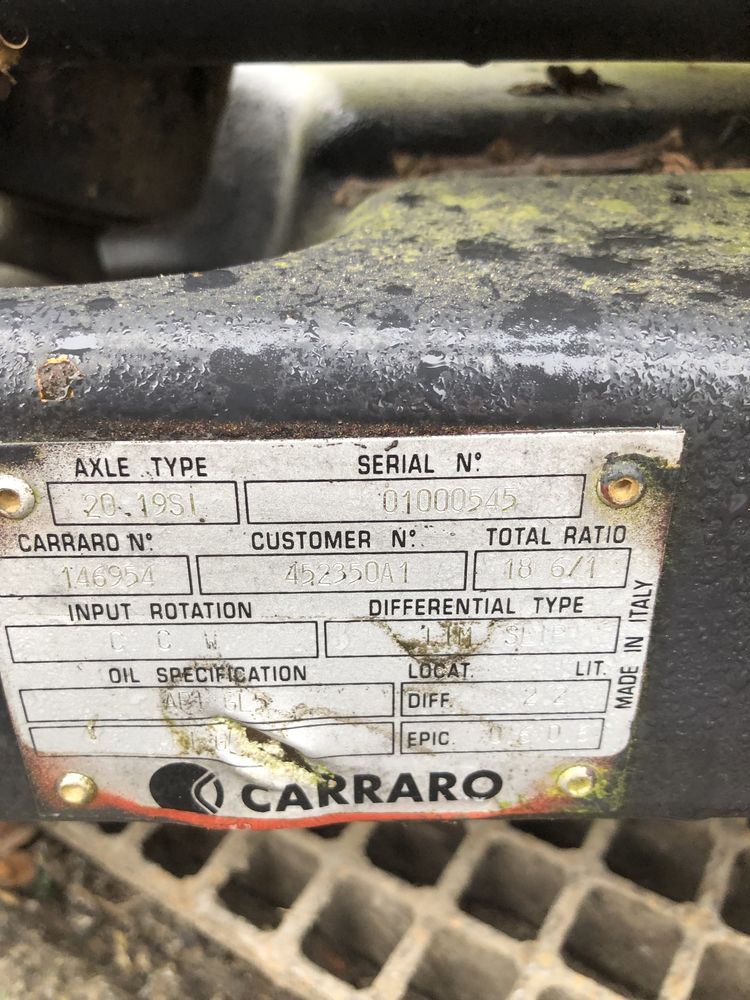 Czesci mostu carraro , zwrotnica