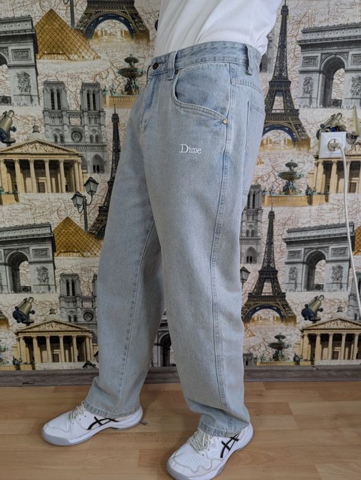 Джинси Dime штани Levi's 501 левайс широкі джинси Baggy fit sk8 Y2K
