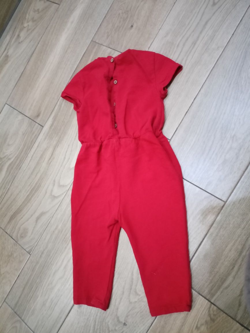 Komplet ubrań wiosna lato kombinezon body Zara HM cool club r. 86