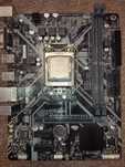 Материнська плата з ЦП Intel i3
