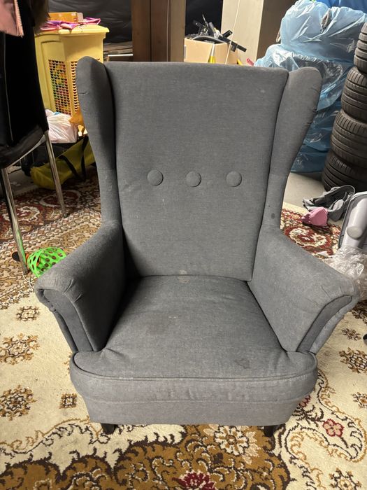 Fotel uszatek dzieciecy  ikea