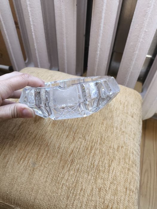 Kryształ popielniczka ciężka