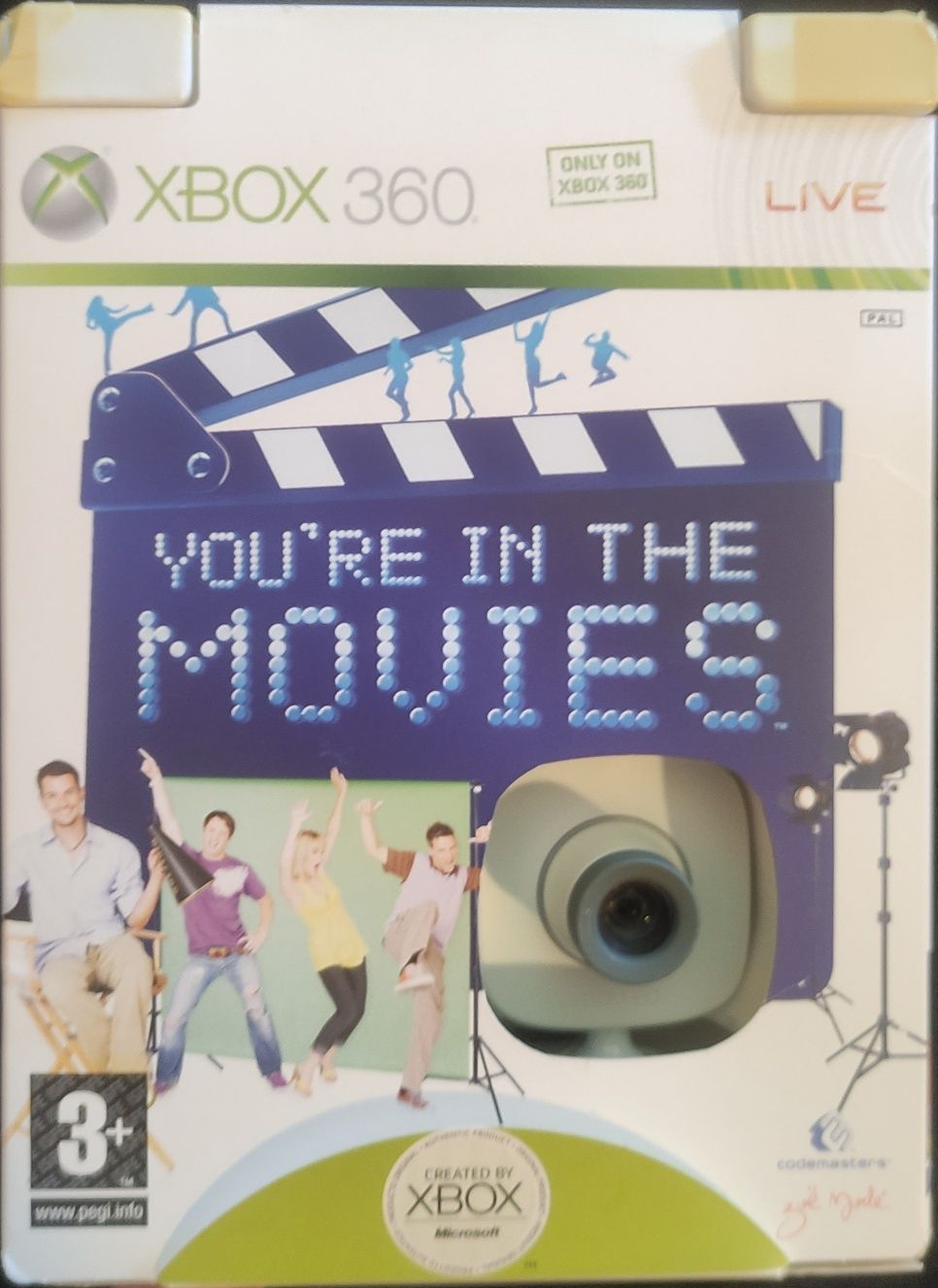 You're in the movies - Jogo e Câmara Xbox 360