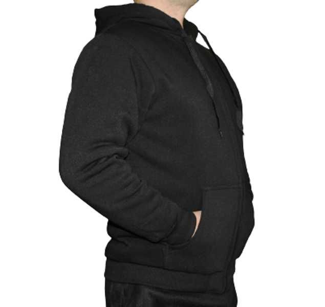 BLUZA OCIEPLANA futerkiem gruba i ciepla z kapturem rozmiary od XL-6XL