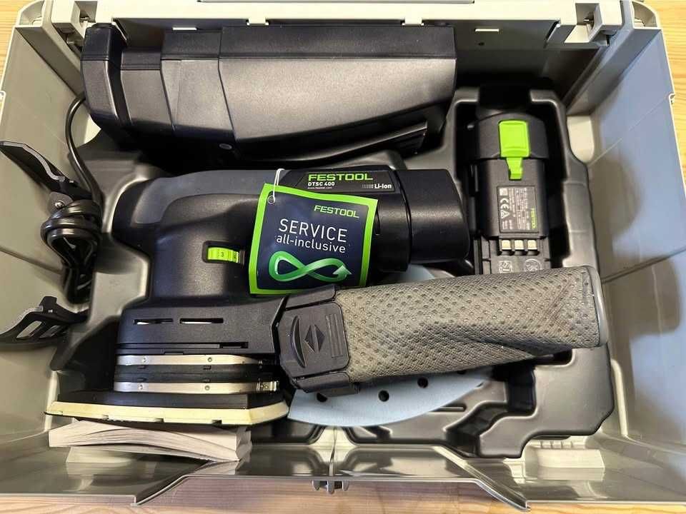 Szlifierka akumulatorowa Festool Delta DTSC 400 nowa
