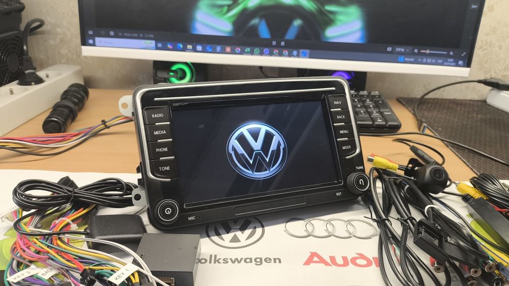 ‼️+Камера‼️Магнітола Volkswagen Android, 8 ядер 4/64gb 4G
