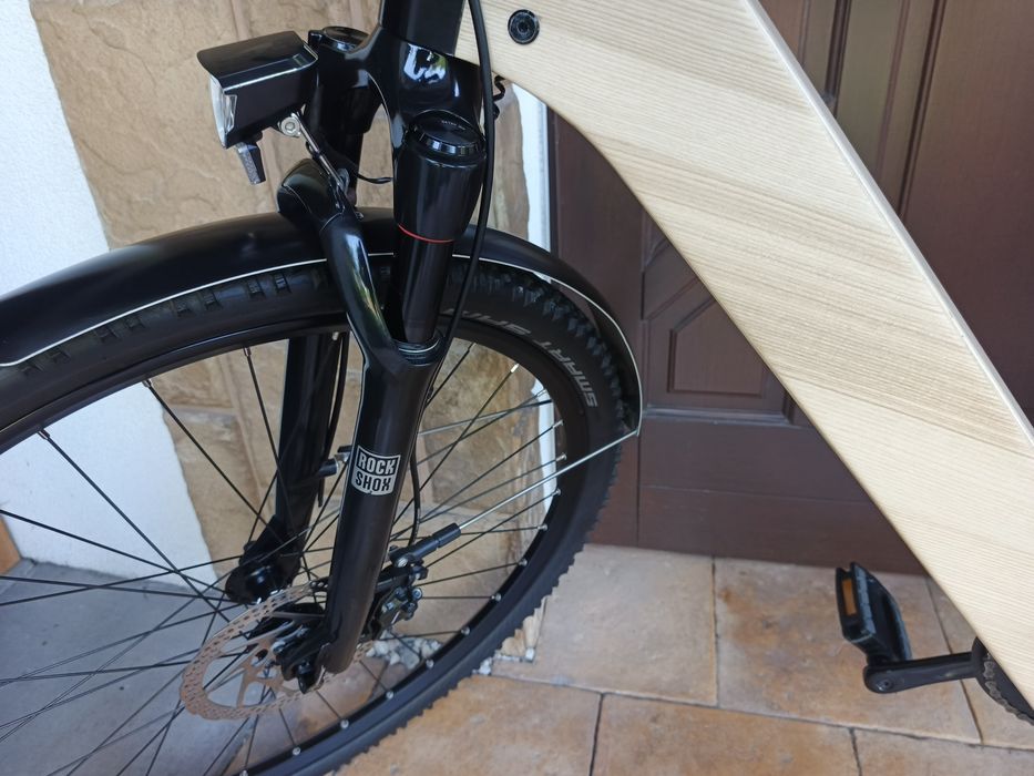 ROWERY Elektryczny DREWNIANY 28" Unikat Wysyłka