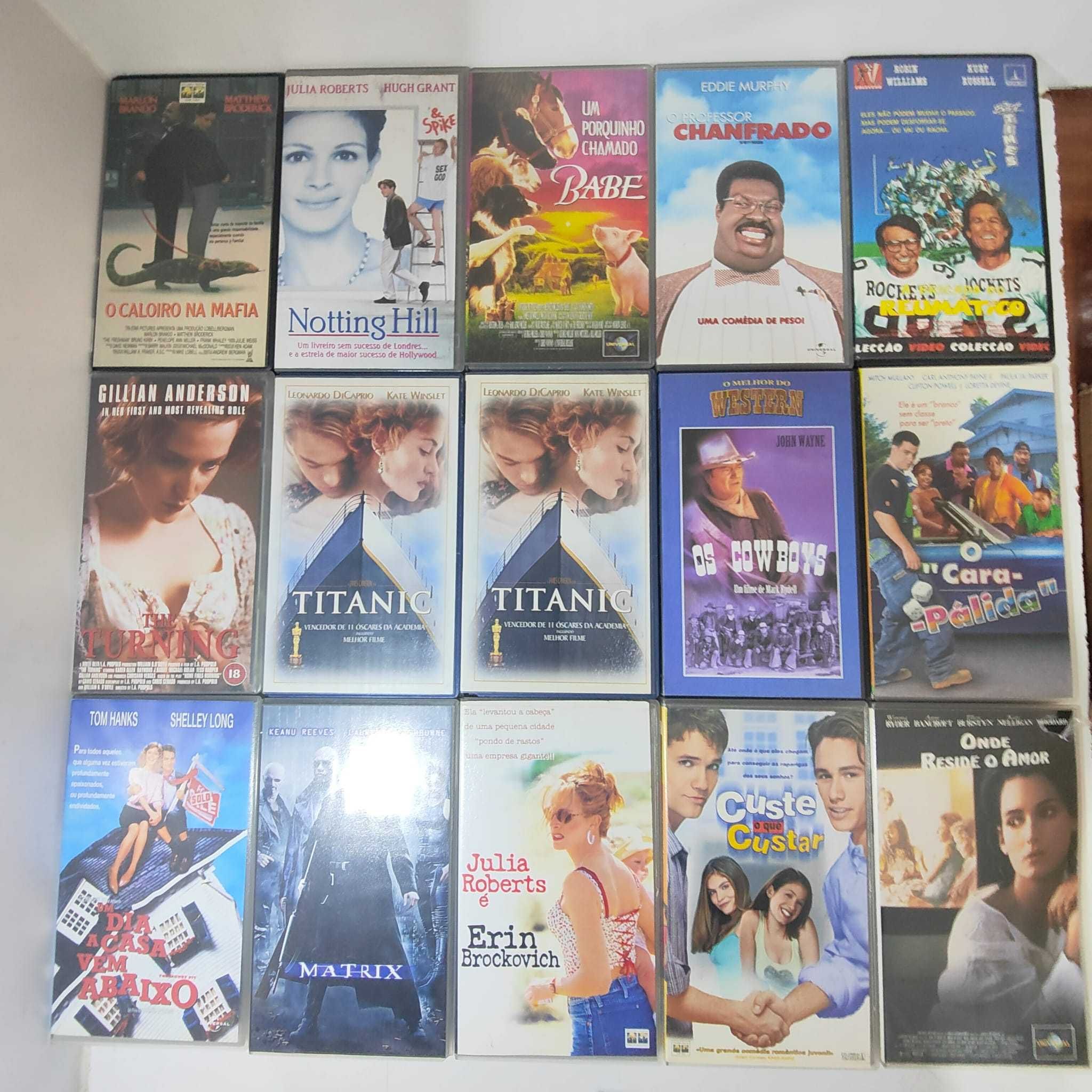 Lote Vhs 5- Ver lista Abaixo - PROMOÇÂO 1 €