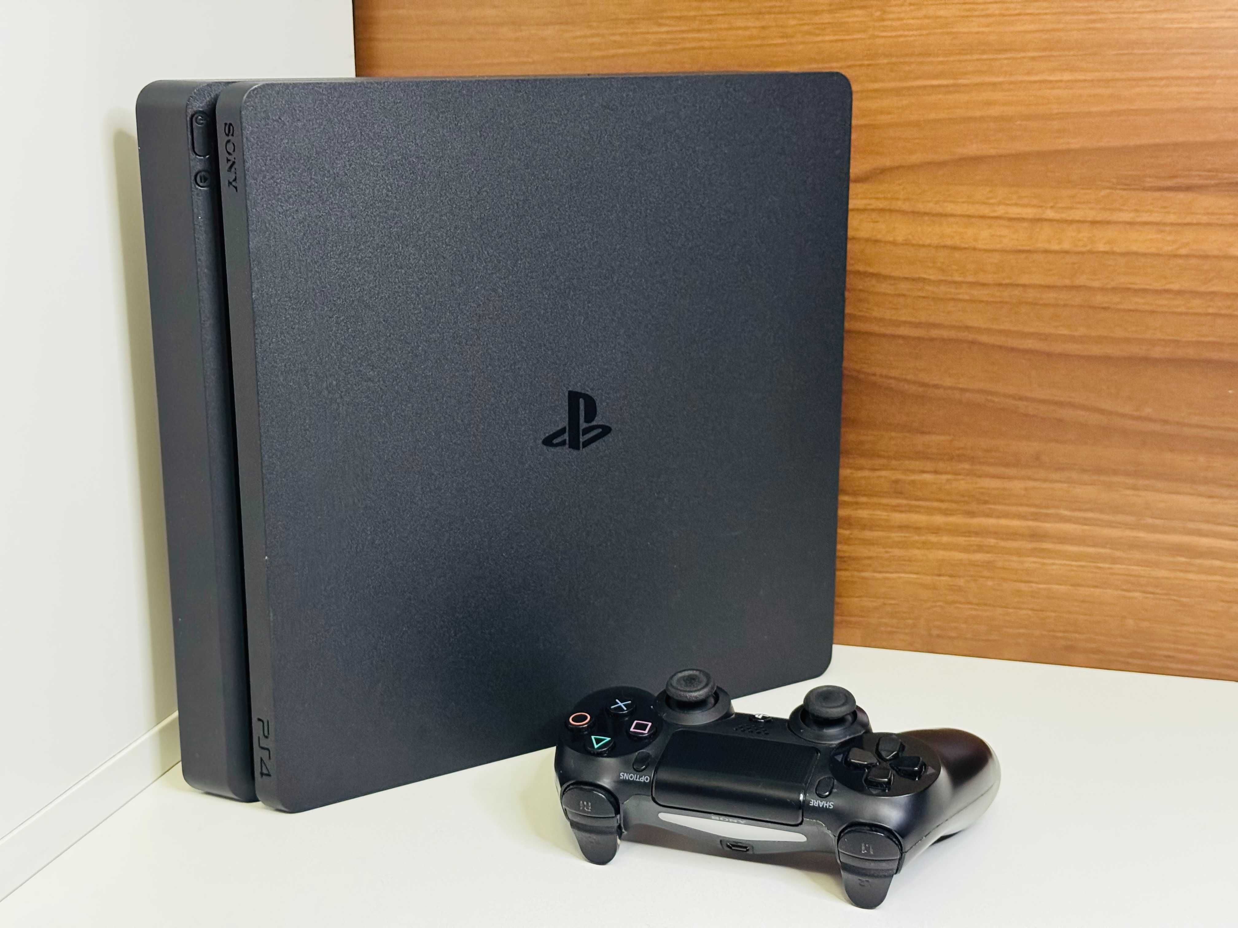 Konsola PlayStation 4 Slim PS4 Slim 500GB z Padem Super Stan