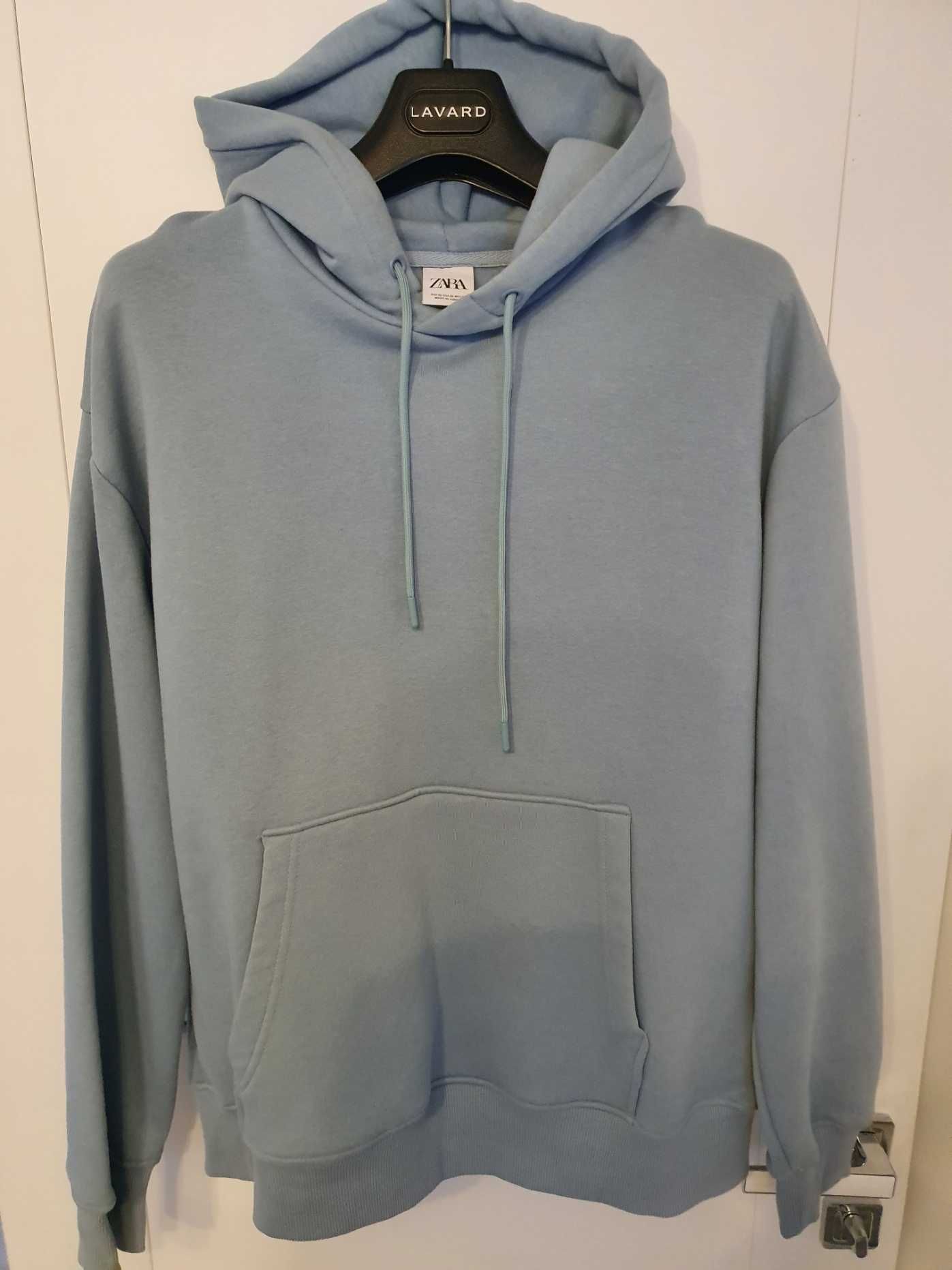 Męski Dres ZARA Komplet XL Błękitny