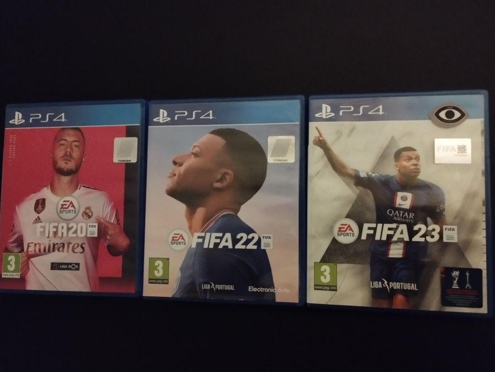 Jogos FIFA 20, 22, 23