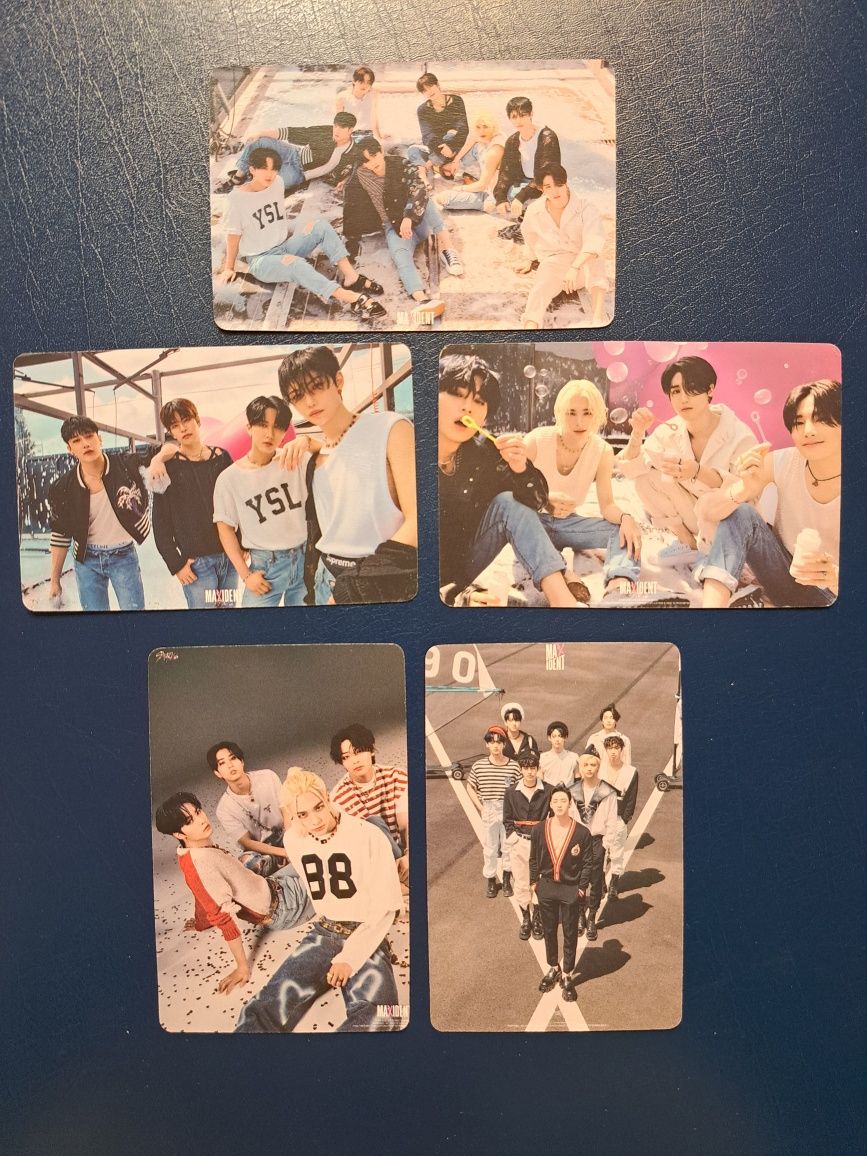 Stray kids maxident lomo cards