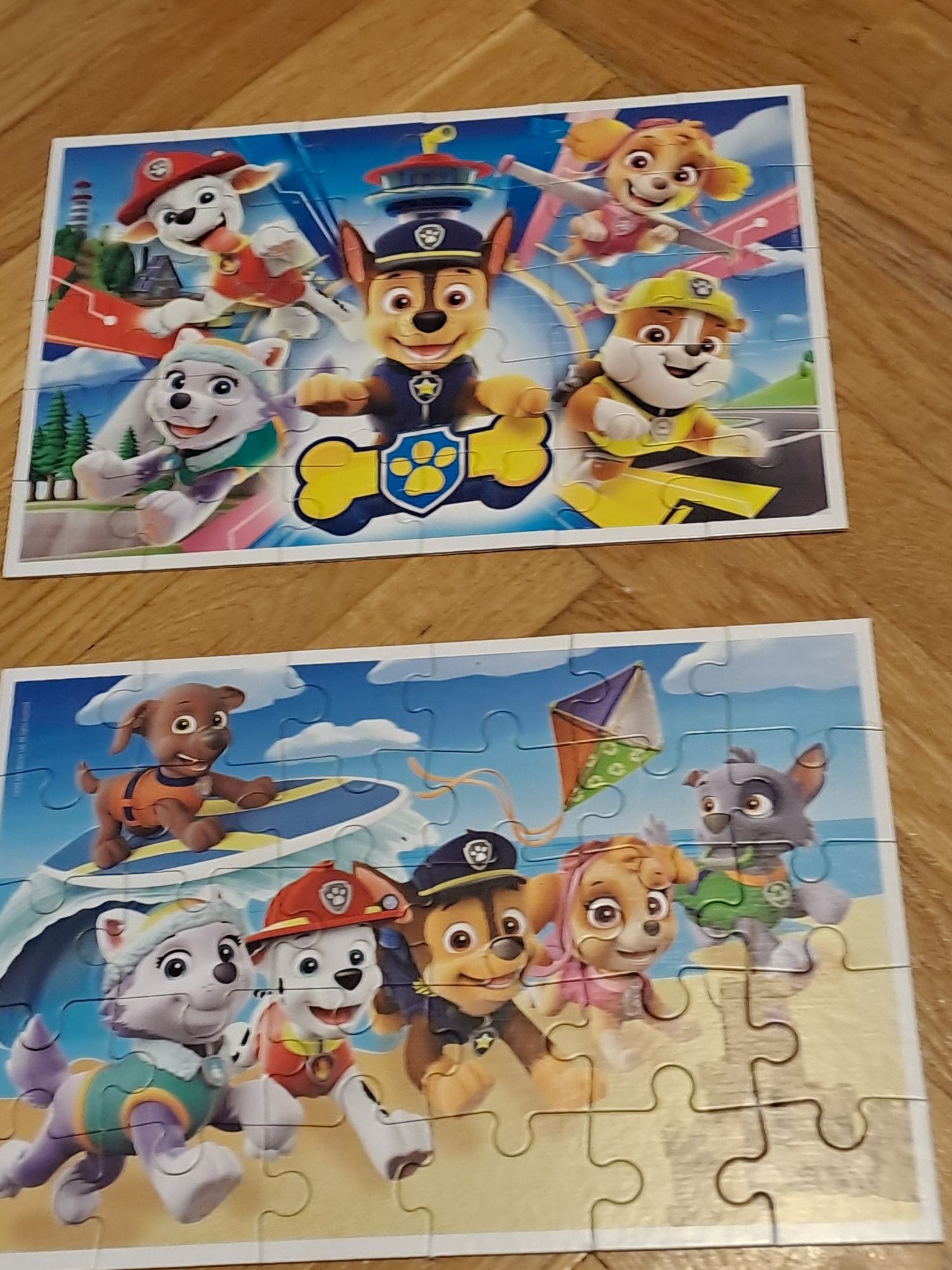 Clementoni Psi patrol 4 w 1 puzzle domino kostki